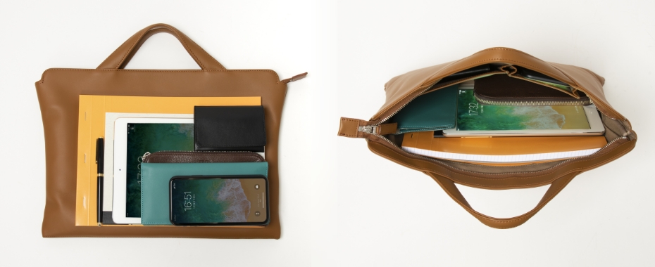 見た目以上の収納力