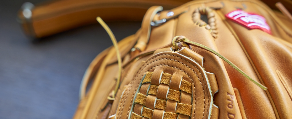 野球グローブと同じ縫製で丈夫