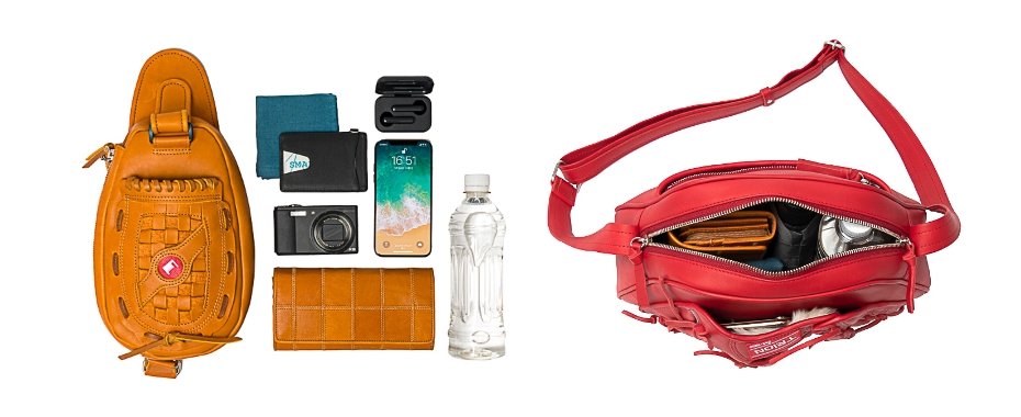 バッグとしての機能も充実！