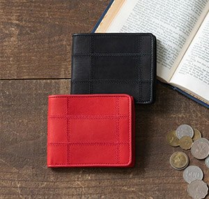 2つ折り財布 革財布