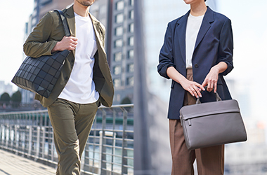 ビジネスに個性を添える、豊富なサイズとデザイン