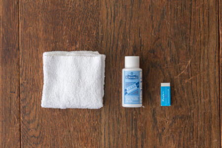 レザーケア 汚れ落としの方法