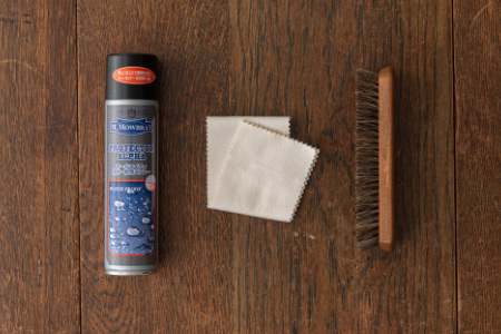 レザーケア 防水ケアに用意するもの