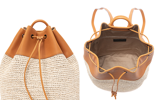 トライオン DBK2404 かごリュク（ラフィア）