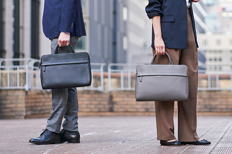 ALFA ビジネスバッグ レザーバッグ