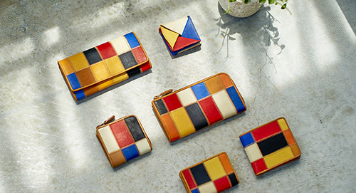 PANELシリーズ レザートートバッグ