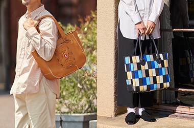 ひと目で印象に残る、個性的なデザイン