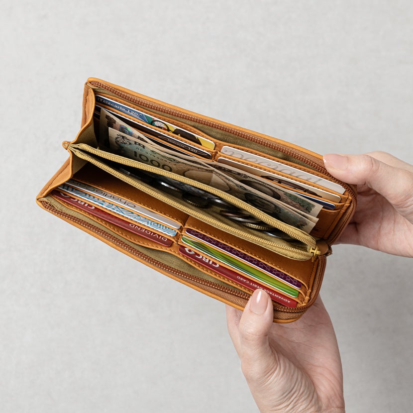 TRION パズル模様 長財布 L字ファスナー長財布｜DPC804MTW｜革・レザーバッグのTRION(トライオン