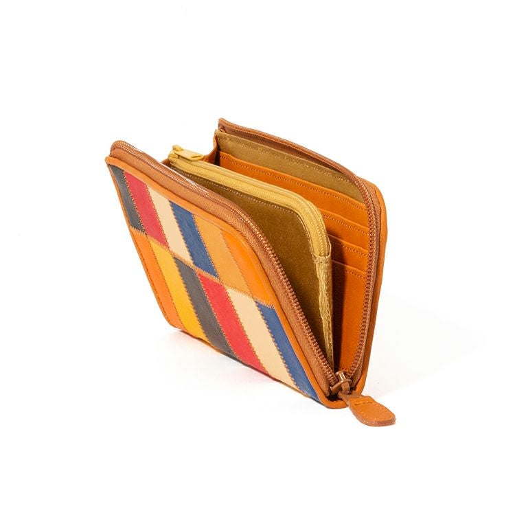 L字ファスナー長財布　マルチカラー　DPC804MTW