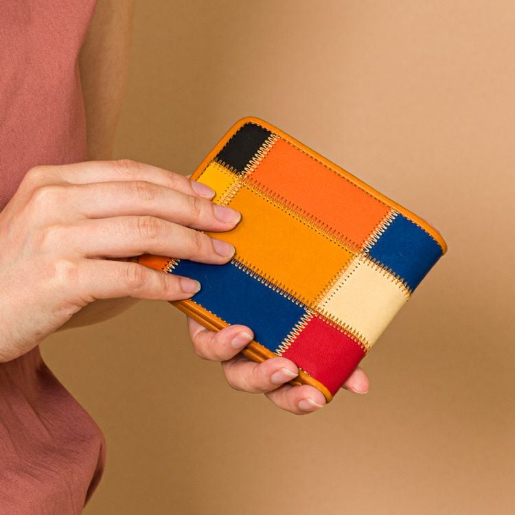 2つ折り財布 マルチカラー