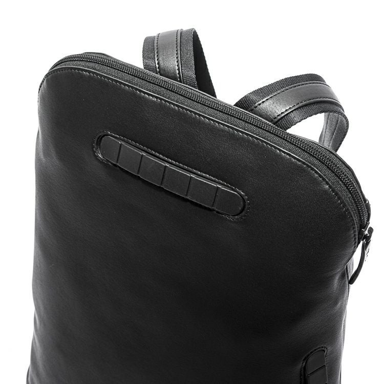 【未使用級】TOMOEトモエレザーバックパック SLIM DP ブラック メンズ スリムバックパック｜SLIM BP｜革・レザーバッグのTOMOE(トモエ)公式サイト
