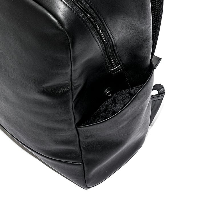 【未使用級】TOMOEトモエレザーバックパック SLIM DP ブラック メンズ トモエ TOMOE TOMOE トモエ リュック ビジネスリュック メンズ
