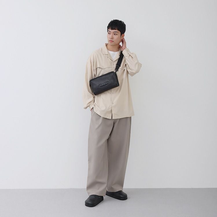 2WAYボディバッグS｜BOLD PO｜革・レザーバッグのTOMOE(トモエ)公式サイト