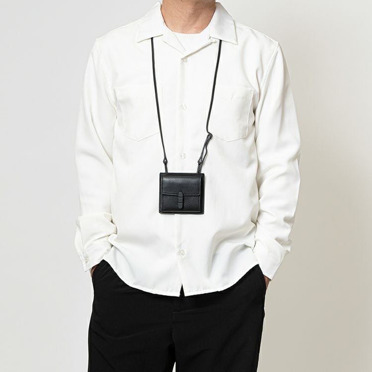 【新品・未使用】TOMOE トモエ ネックウォレット UTILITYケース ネックウォレット｜UTILITY_CDC｜革・レザーバッグのTOMOE(トモエ)公式