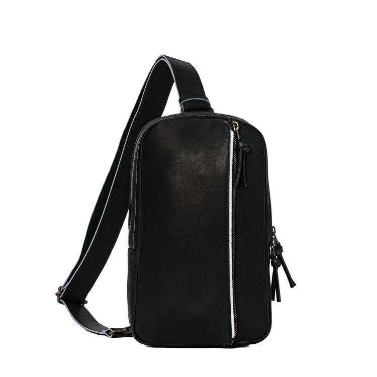 レザー ブラック ボディバッグ プラダ PRADA ボディバッグ ブラック SV金具 レザー メンズ ボディ