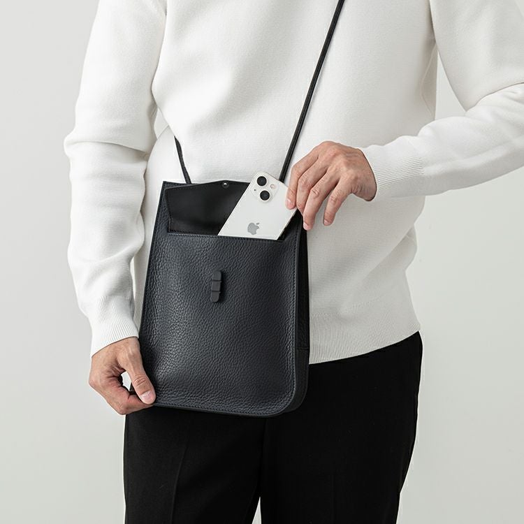 2WAYショルダーバッグM バイカラー｜UTILITY_UB_LIMITED｜｜革・レザー
