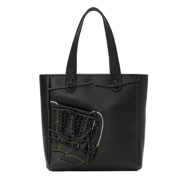 レザートートバッグ グローブパターントート