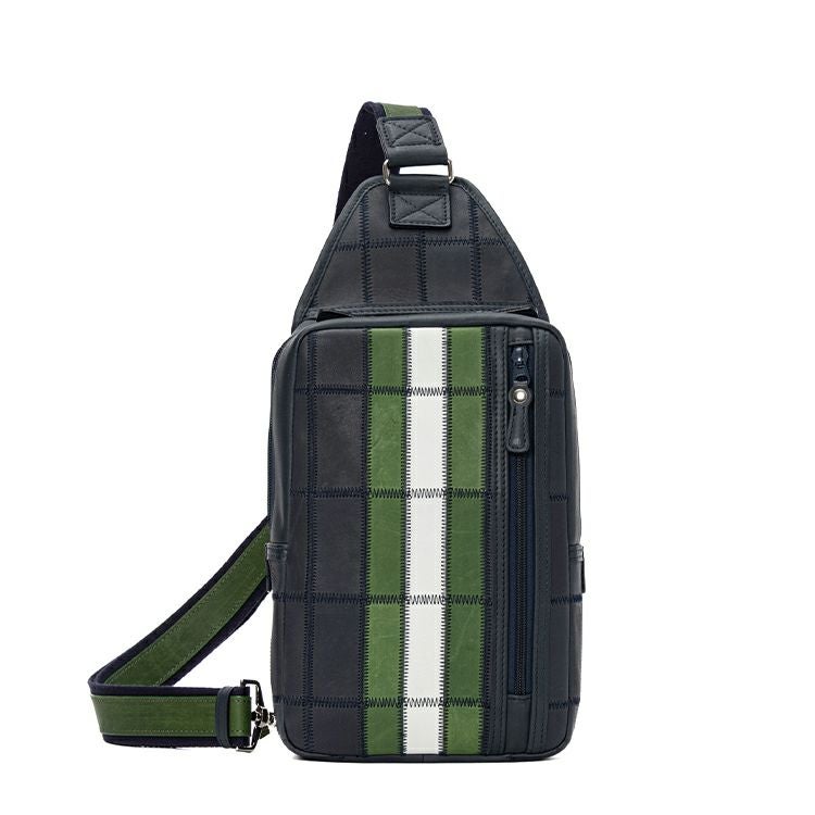 レザートートバッグ ボディバッグ ライン