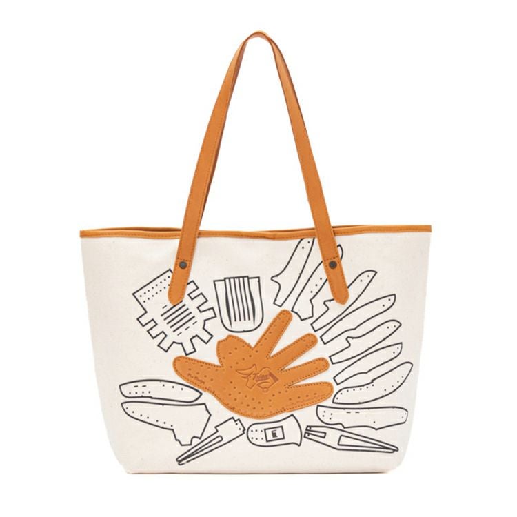 レザートートバッグ グローブキャンバストート