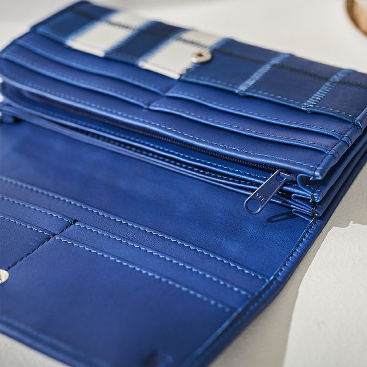 フラップ式長財布 ライン｜DPC801LSP｜革・レザーバッグのTRION