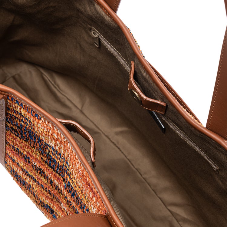 トライオン DBK2402M バスケットトート横型 マルチカラー